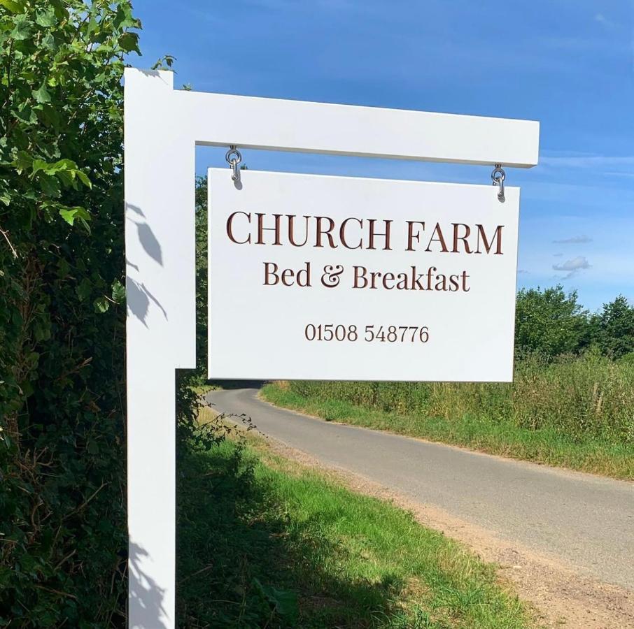 Church Farm Thurlton Exterior foto